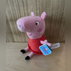 Peppa Pig Small Plush Stuffed Animal New